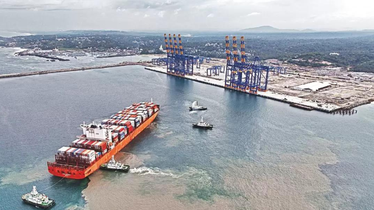 San Fernando docks at Vizhinjam port, Adani says ‘historic day’