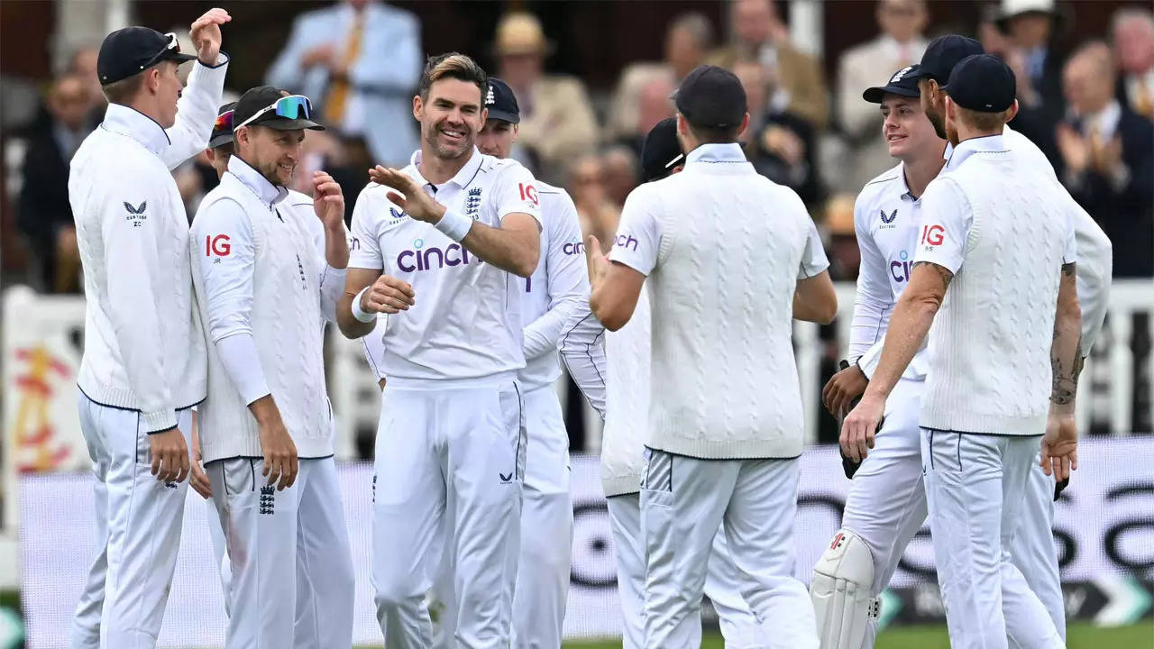 England thrash Windies in James Anderson's farewell Test