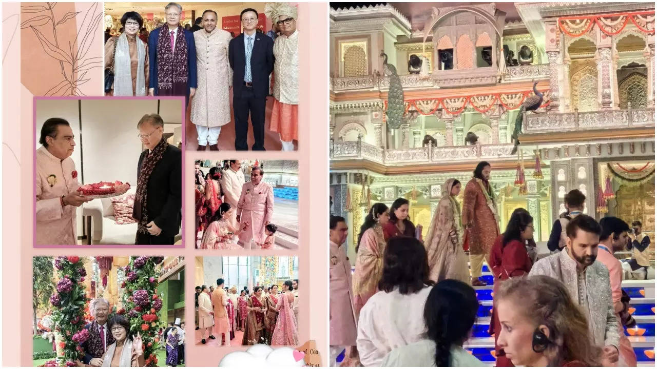 Chinese ambassador, Xu Feihong, shares new pictures from Anant Ambani's wedding, tags it as, 'Great Wedding' | Hindi Movie News Filmymeet