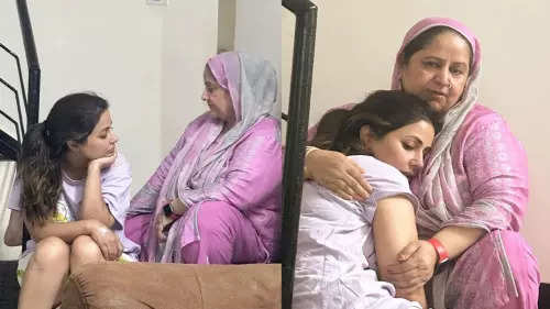 Hina Khan shares heartwarming moments with her mom amid stage 3 breast cancer treatment; says 'This was the day she received the news of my diagnosis’