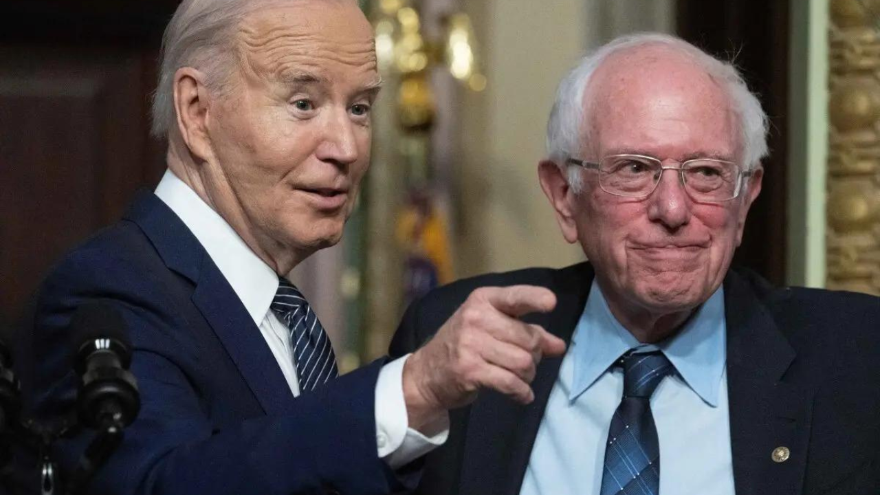 Bernie Sanders says Biden may not be ideal but he should be the candidate. Explains