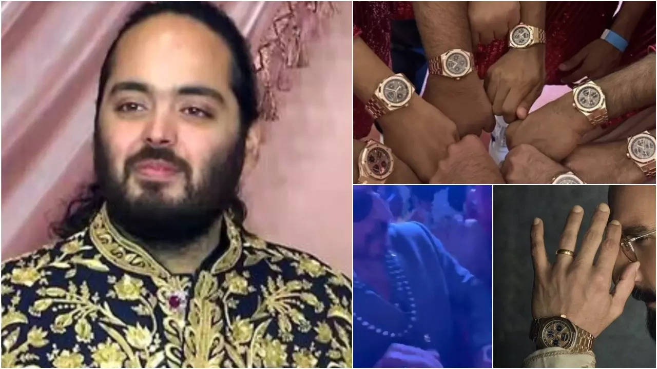 Anant Ambani's Lavish Wedding Ceremony with Luxury Watches Gifted to Groomsmen | Filmymeet