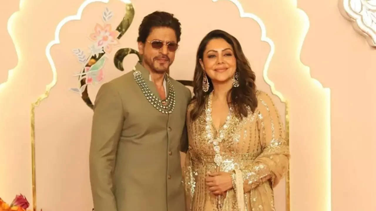 Shah Rukh Khan and Gauri Khan