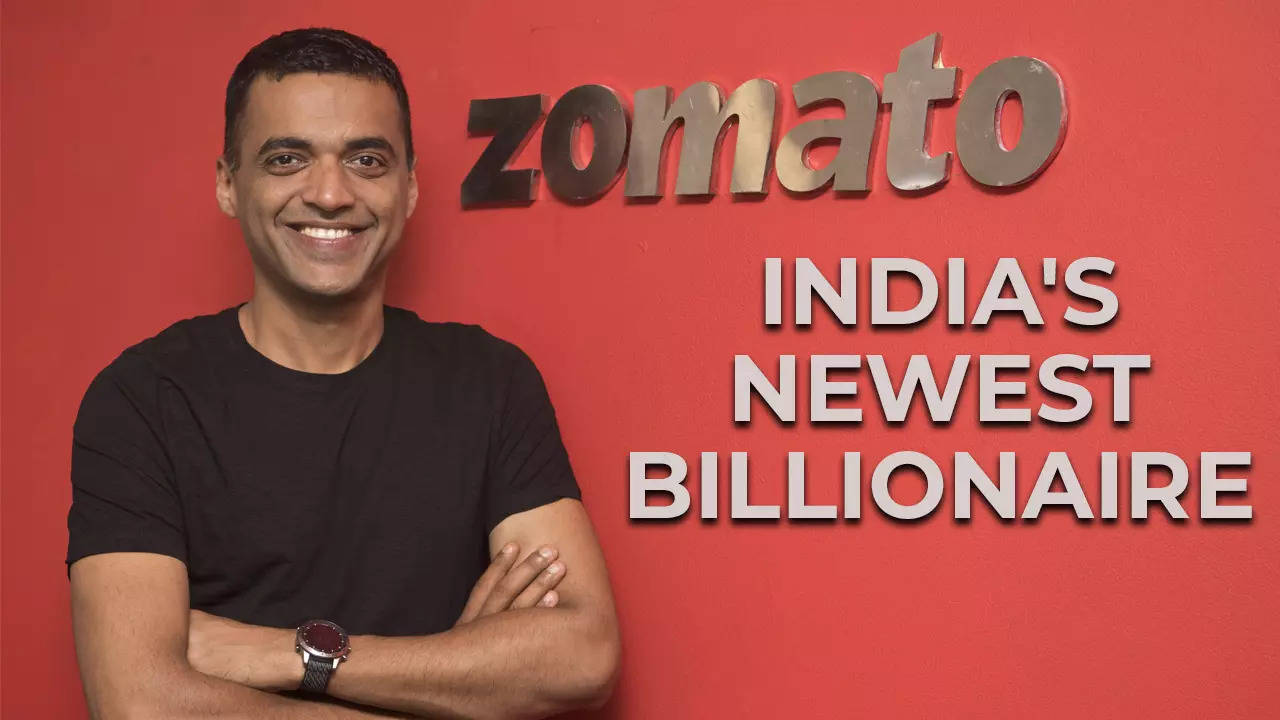 Deepinder Goyal is now a billionaire as Zomato shares rally 300% in just 2 years