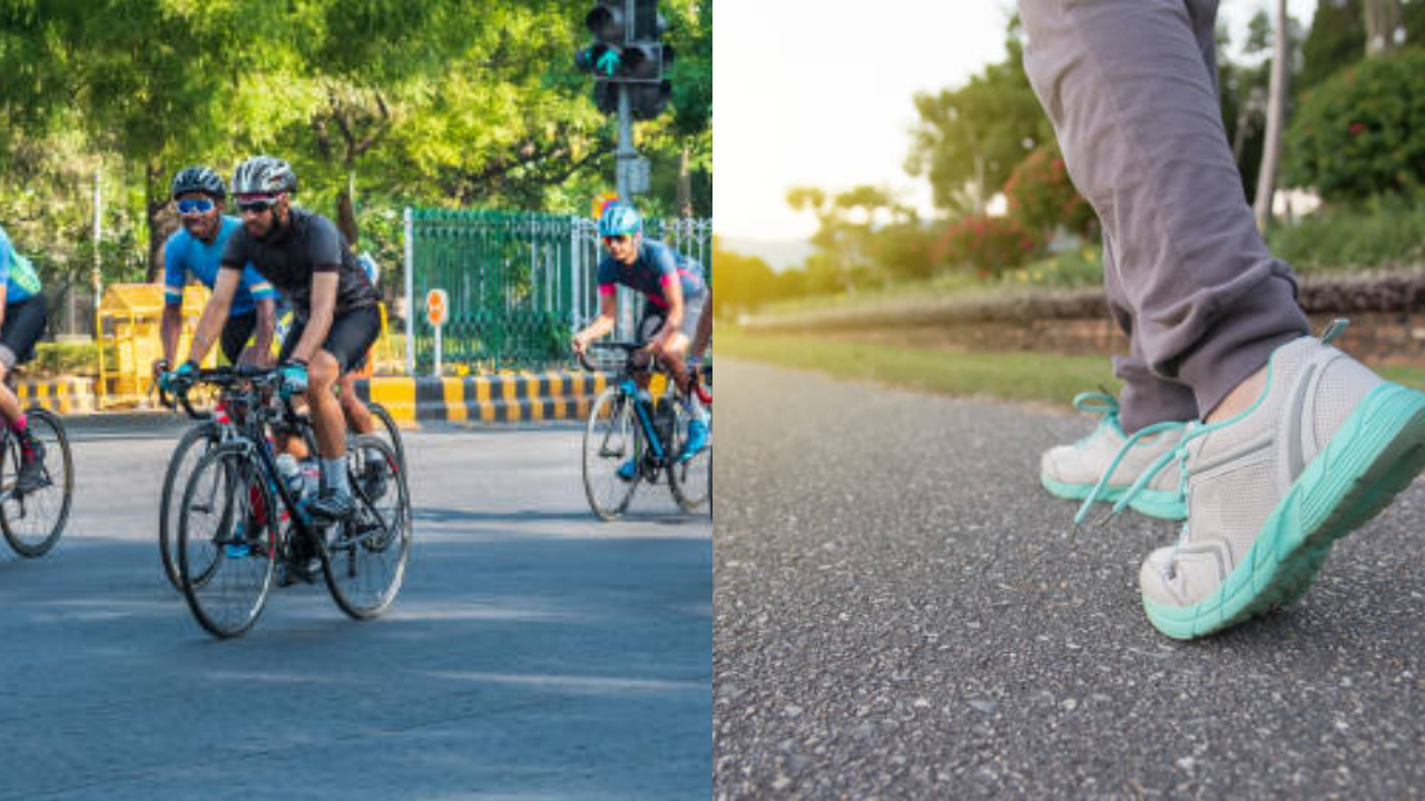 Cycling vs walking: Which is better and the right way to practice them