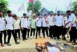 Aasu opposes CAA, burns copies of govt letter