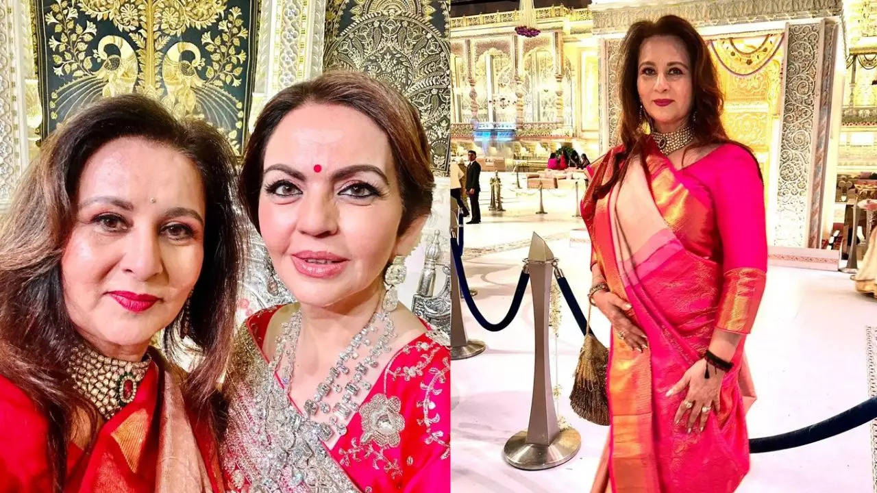 Poonam Dhillon recalls bride Radhika Merchant inquiring about her daughter's absence at the wedding; calls Ambanis 'gracious hosts' | Hindi Movie News Filmymeet