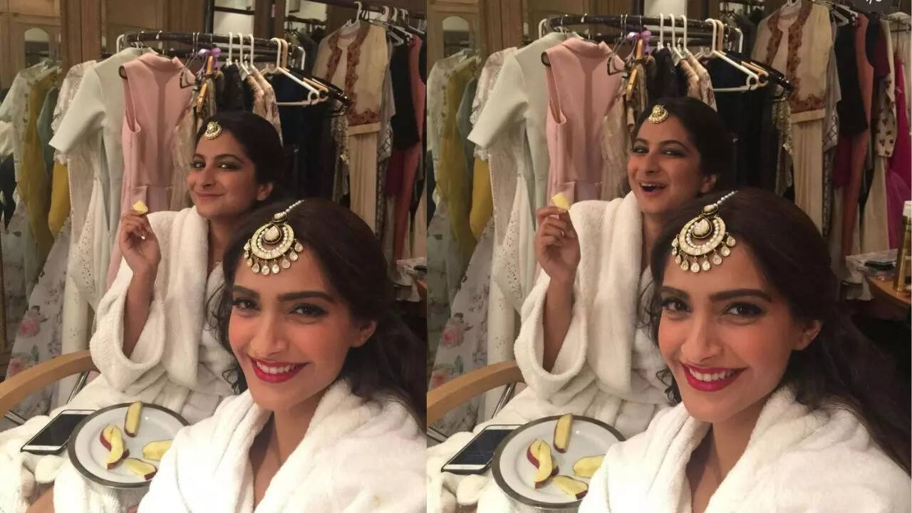 Rhea Kapoor shares goofy photos with sister Sonam