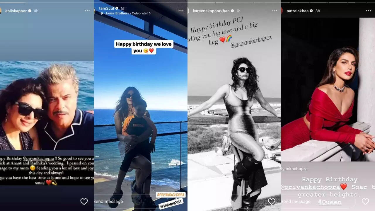 Celebs wish Priyanka Chopra on her 42nd birthday