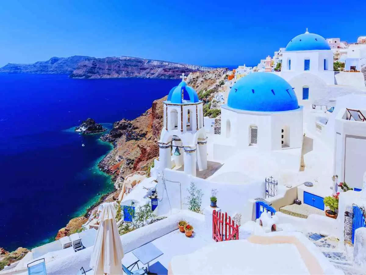 Santorini in Greece struggling with overtourism; no room for visitors