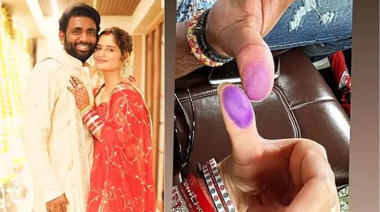 Arti Singh registers her marriage with husband Deepak Chauhan; see pic