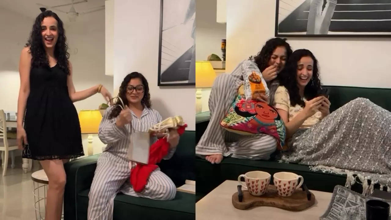 Mom-to-be Drashti Dhami shares her cute weekend plans with BFF Sanaya Irani; watch