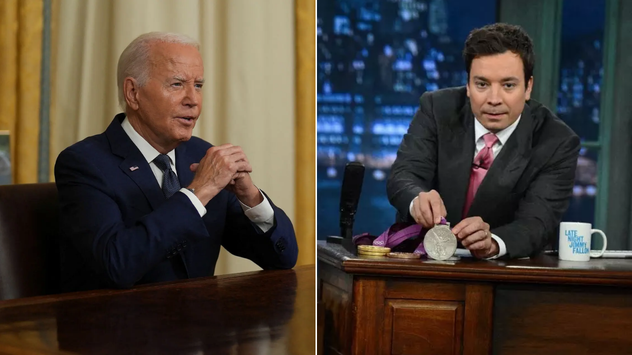 'Biden has Covid. Luckily he can’t spread it because...': Jimmy Fallon relentlessly mocks US president