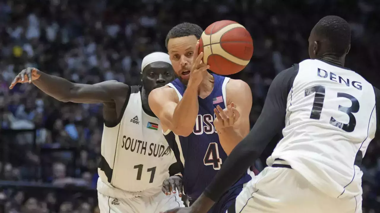 South Sudan give USA huge scare in Olympic basketball warm-up