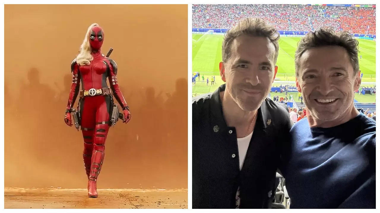 Hugh Jackman LOVES fan theory that Ryan Reynolds is Lady Deadpool and not Taylor Swift or Blake Lively: 'Take the mask off!' | Filmymeet