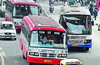 KSRTC bus services on ghat section disrupted during night