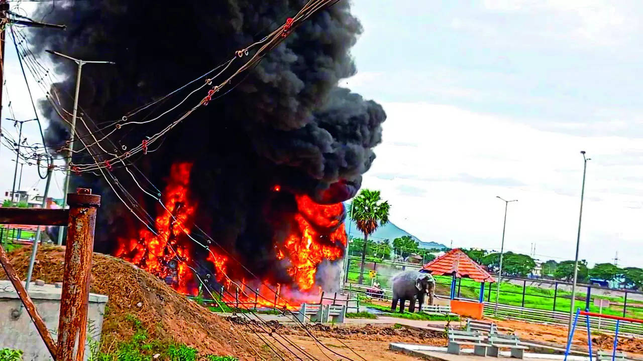 Salem Corp’s Mountain Park worth 70L destroyed in fire