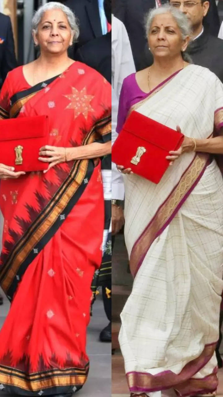 Nirmala Sitharaman's iconic budget saris