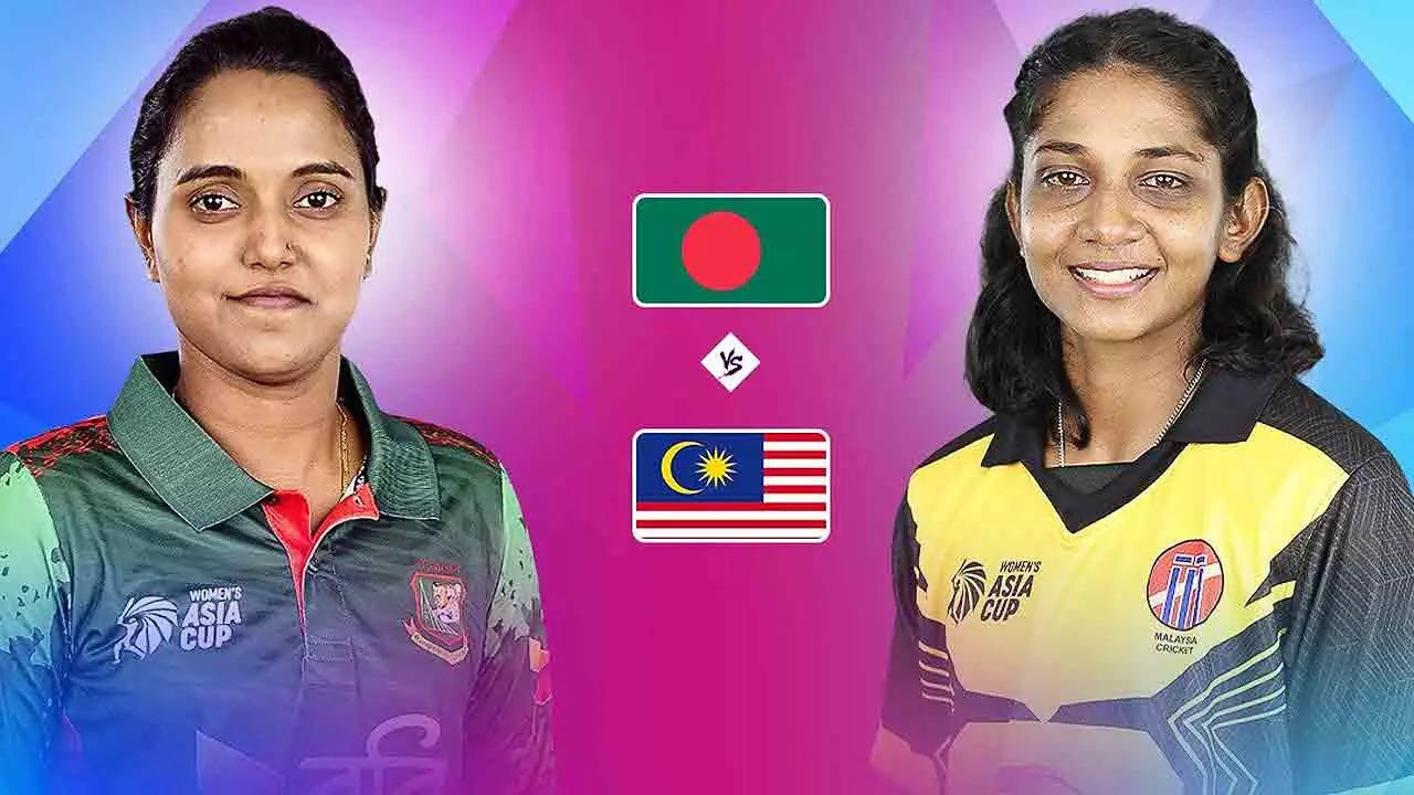 Live Cricket Score Women's Asia Cup: Bangladesh vs Malaysia