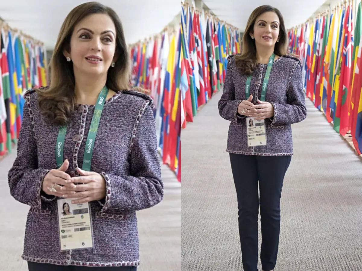 Nita Ambani stuns in Chanel at IOC meeting