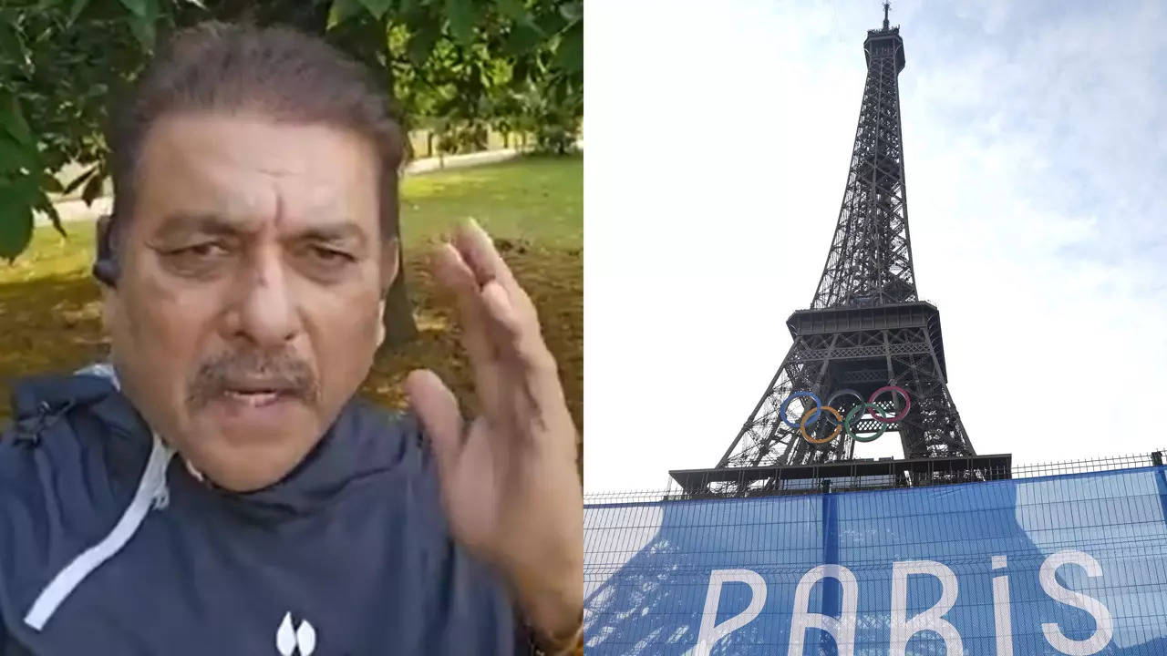 Watch: Ravi Shastri welcomes Paris Olympics in signature style