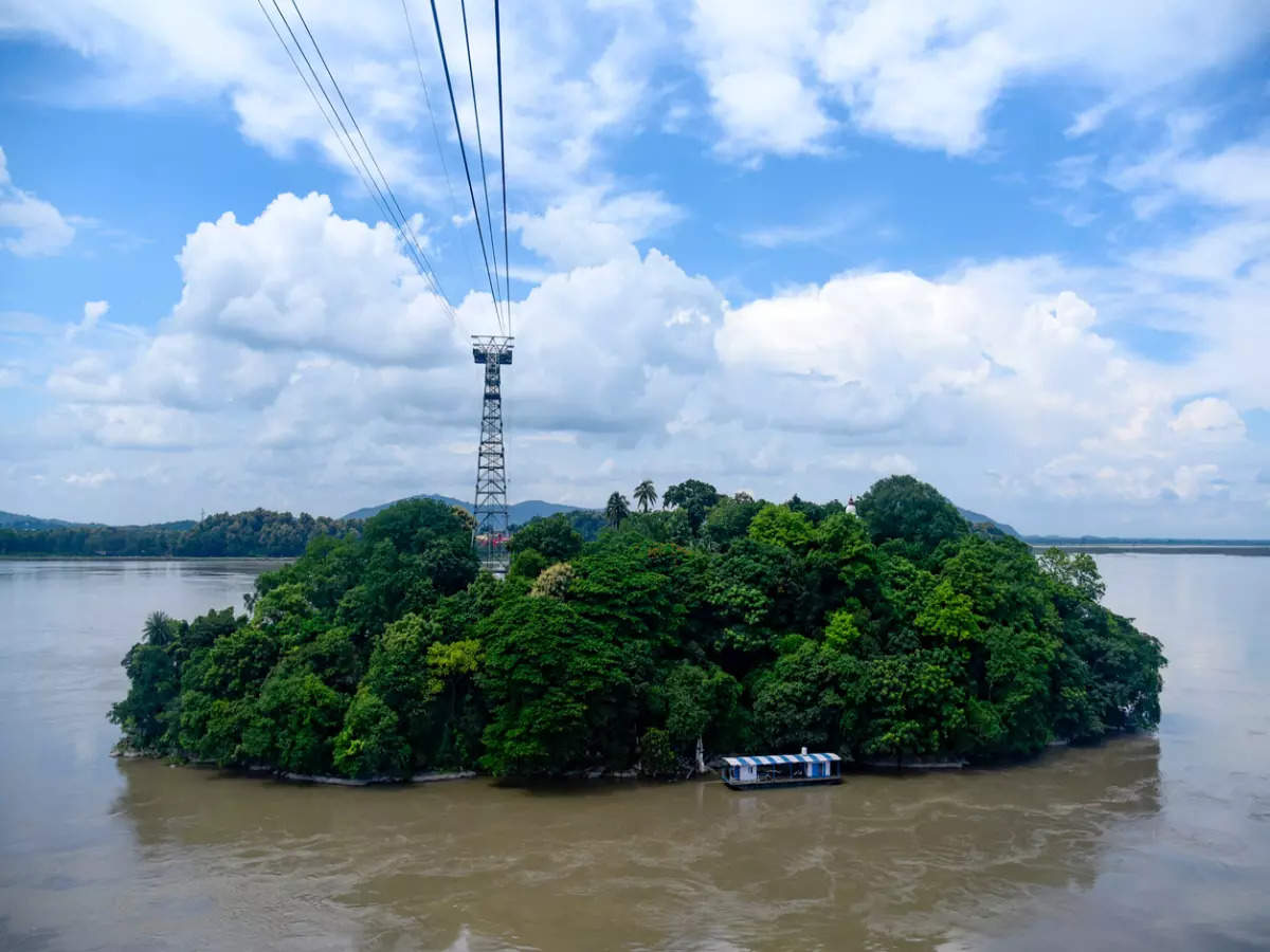 Umananda: The world’s smallest inhabited river island