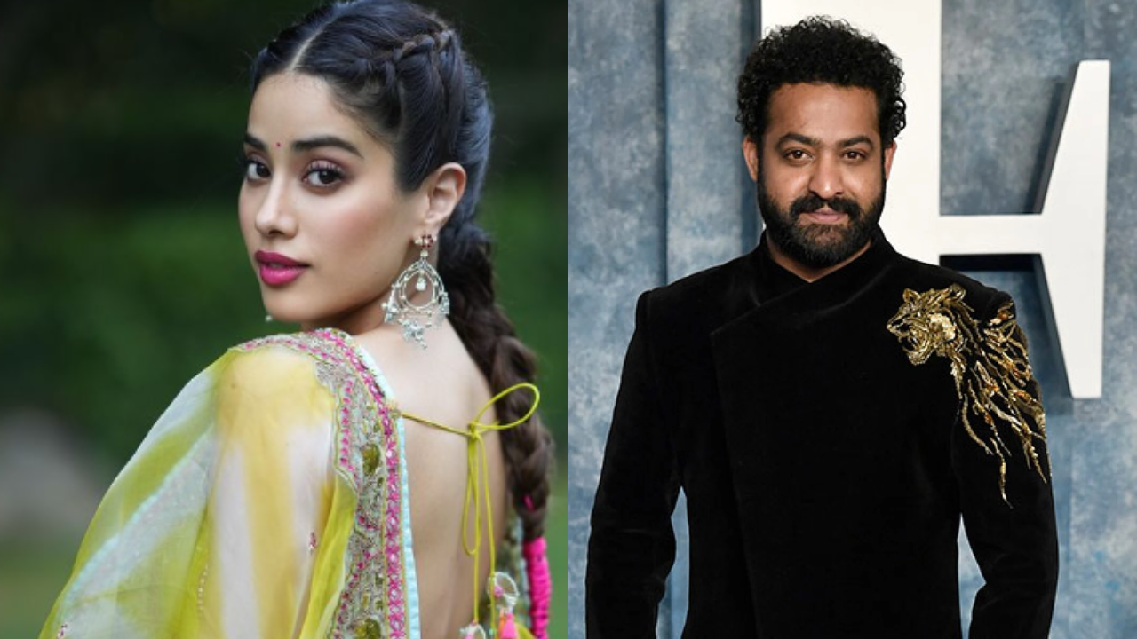 Janhvi Kapoor praises Jr NTR for his exceptional talent; says, 'He walks into a frame and it becomes alive' | Filmymeet