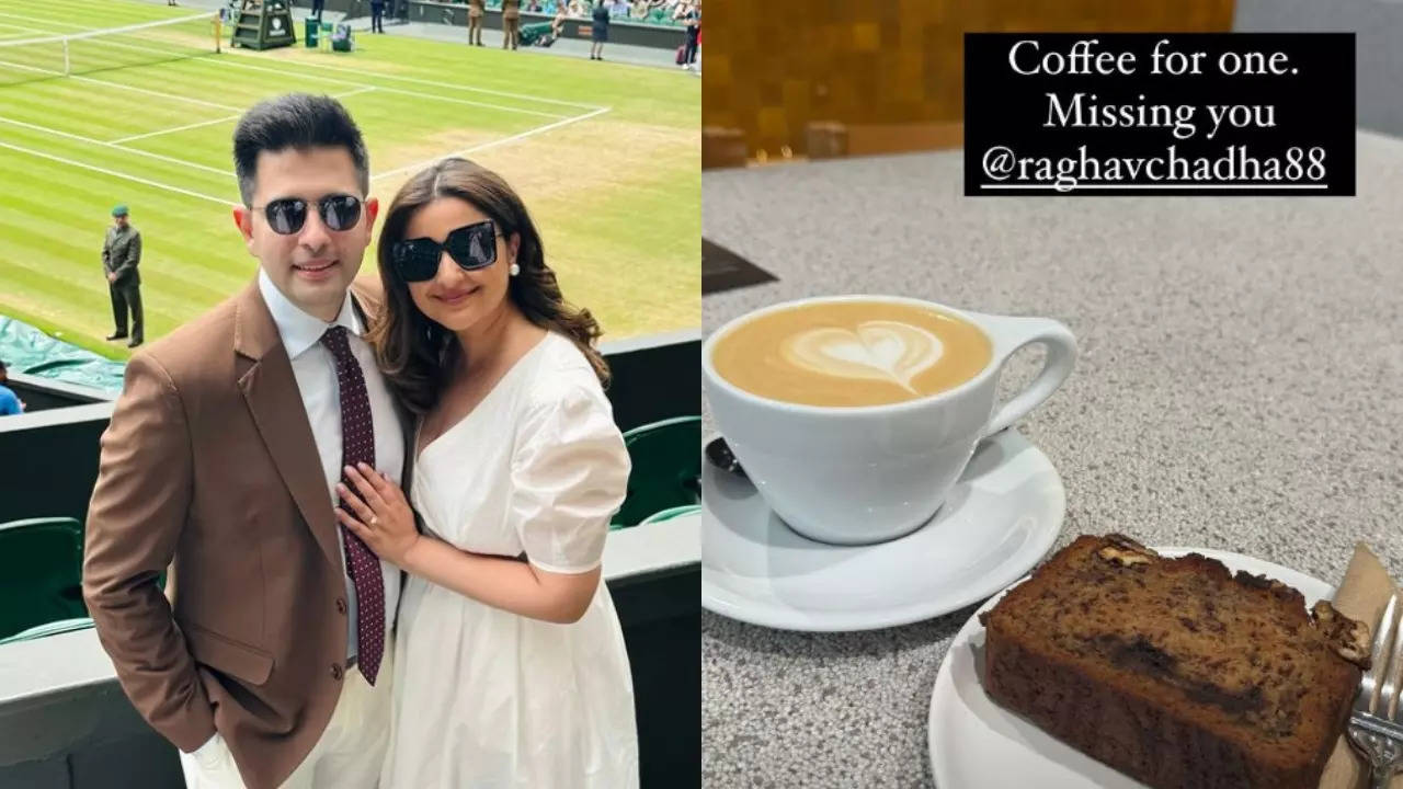 Parineeti Chopra shares a picture ‘coffee for one’ as she misses husband Raghav Chadha | Hindi Movie News Filmymeet