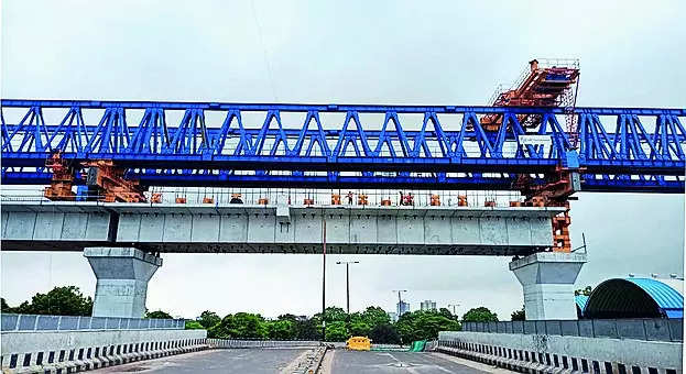Bullet train: 40m bridge over flyover completed in 10 days