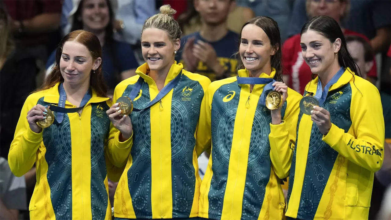 McKeon bags sixth Olympic gold as Australia win 4x100m freestyle