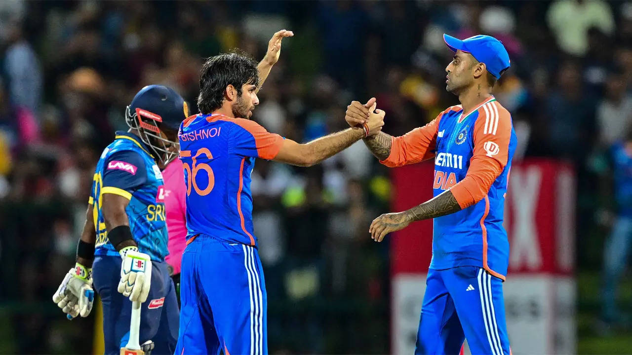 Ravi, Yashasvi, Surya shine as India win rain-marred second T20I to seal series