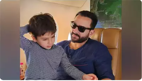 Saif Ali Khan and son Taimur indulge in a game of cricket: video inside | Hindi Movie News Filmymeet