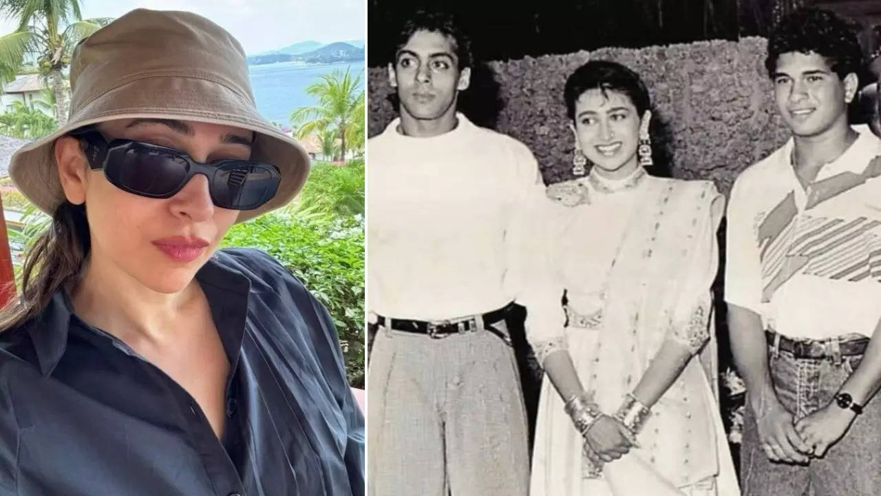 Karisma Kapoor remembers Sachin Tendulkar’s visit to Andaz Apna Apna sets: 'He was just this teen sensation' | Hindi Movie News Filmymeet