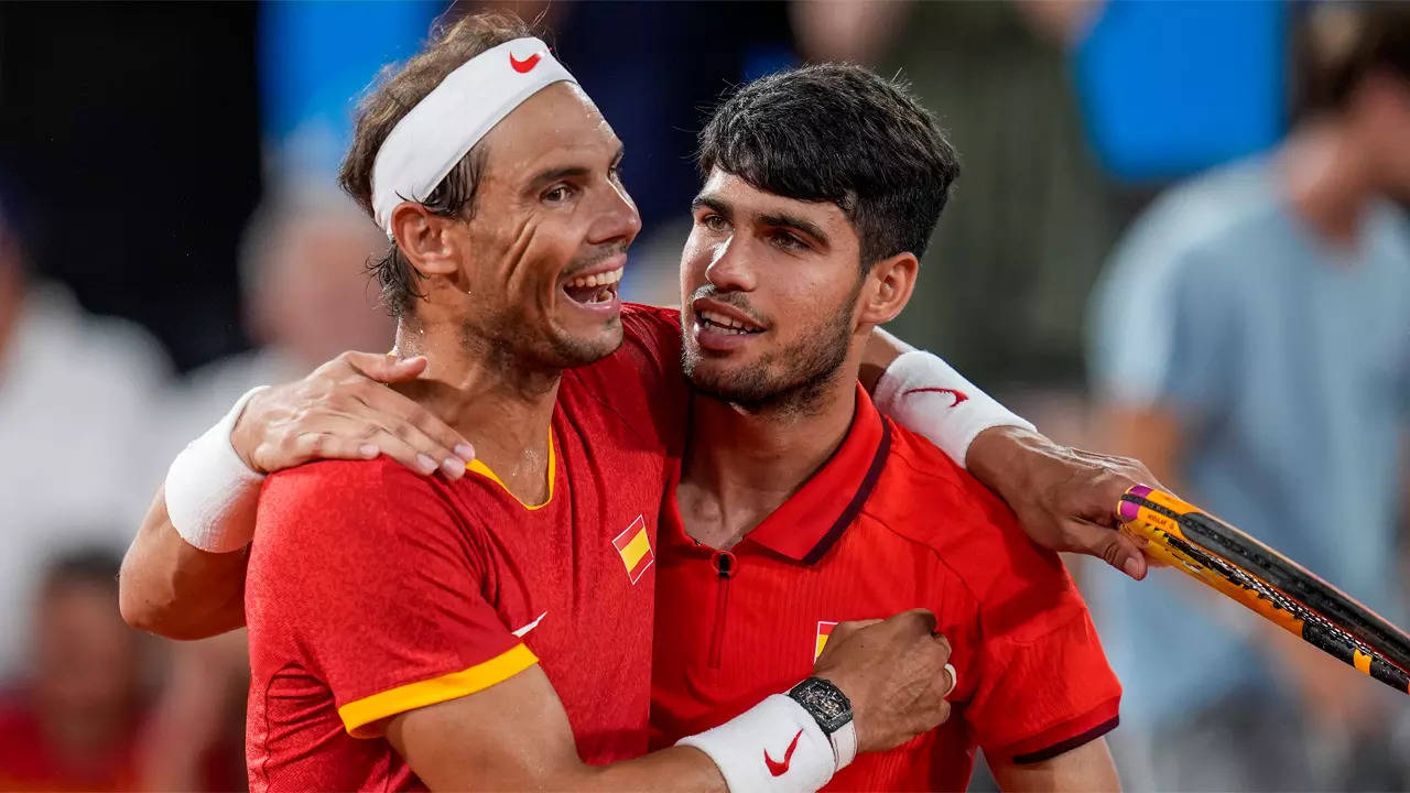 Nadal's Olympics end in doubles loss with Alcaraz