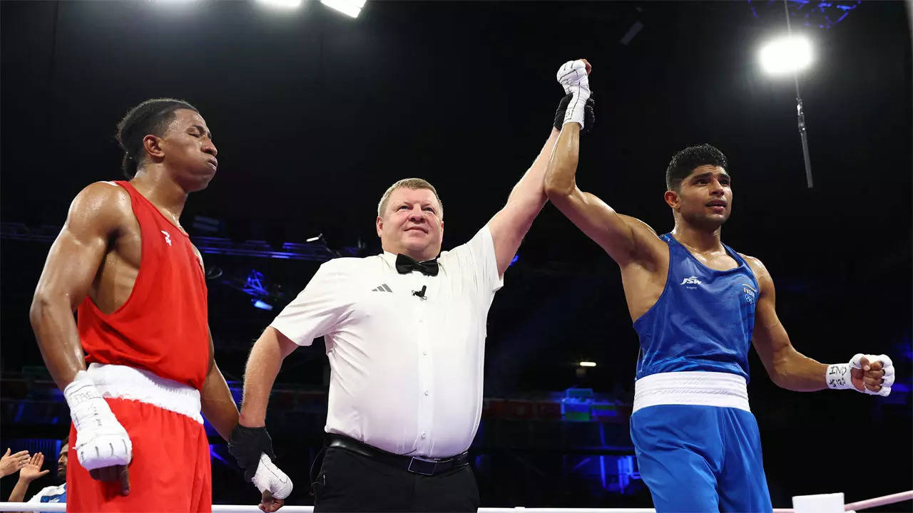 Nishant enters quarters of 71kg men's boxing in Paris Olympics