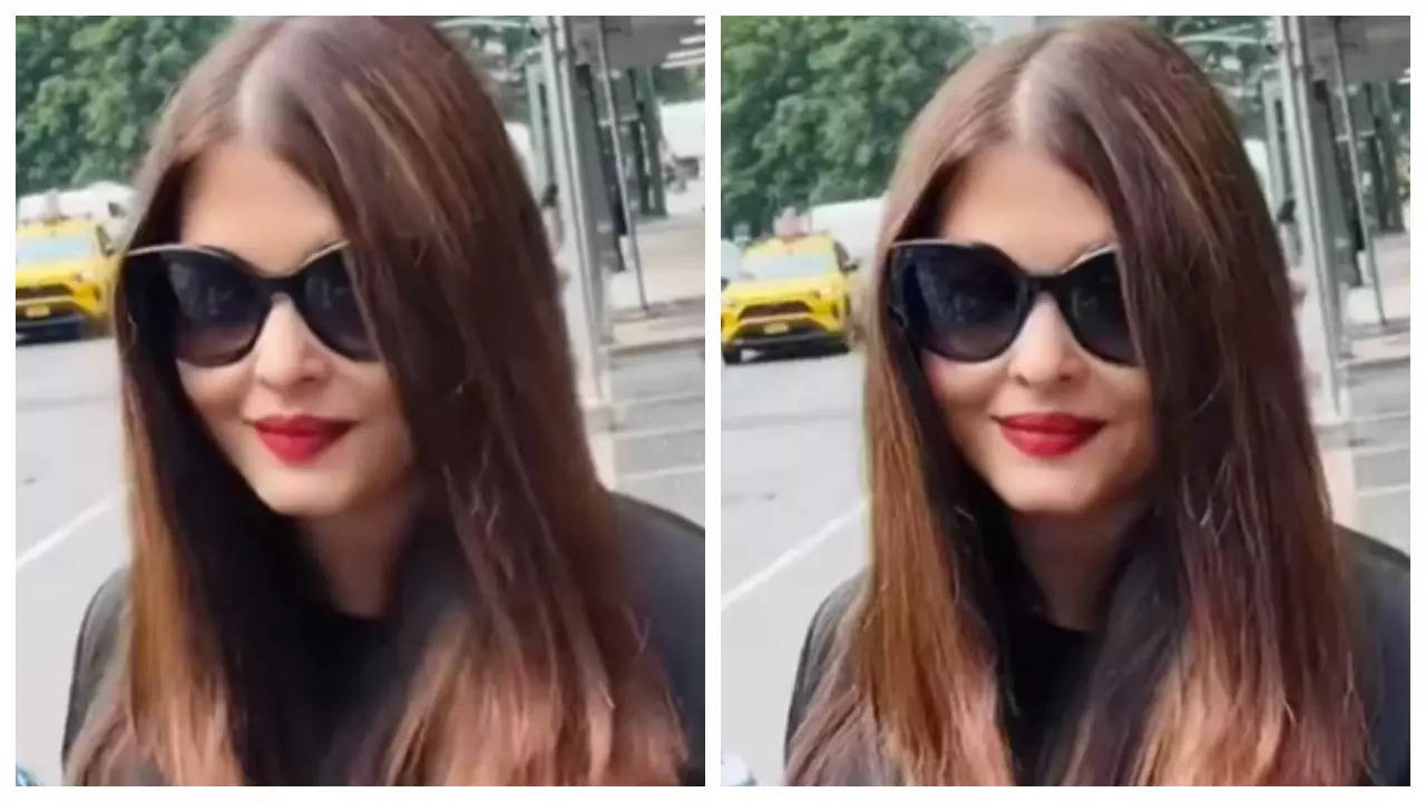 Aishwarya Rai Bachchan's UNSEEN video with fan goes viral after spotting in New York City - WATCH | Filmymeet