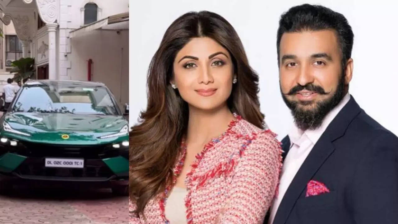 After ED seizes their properties, Shilpa Shetty, Raj Kundra buy a luxury sports car worth Rs 3 crore | Hindi Movie News Filmymeet