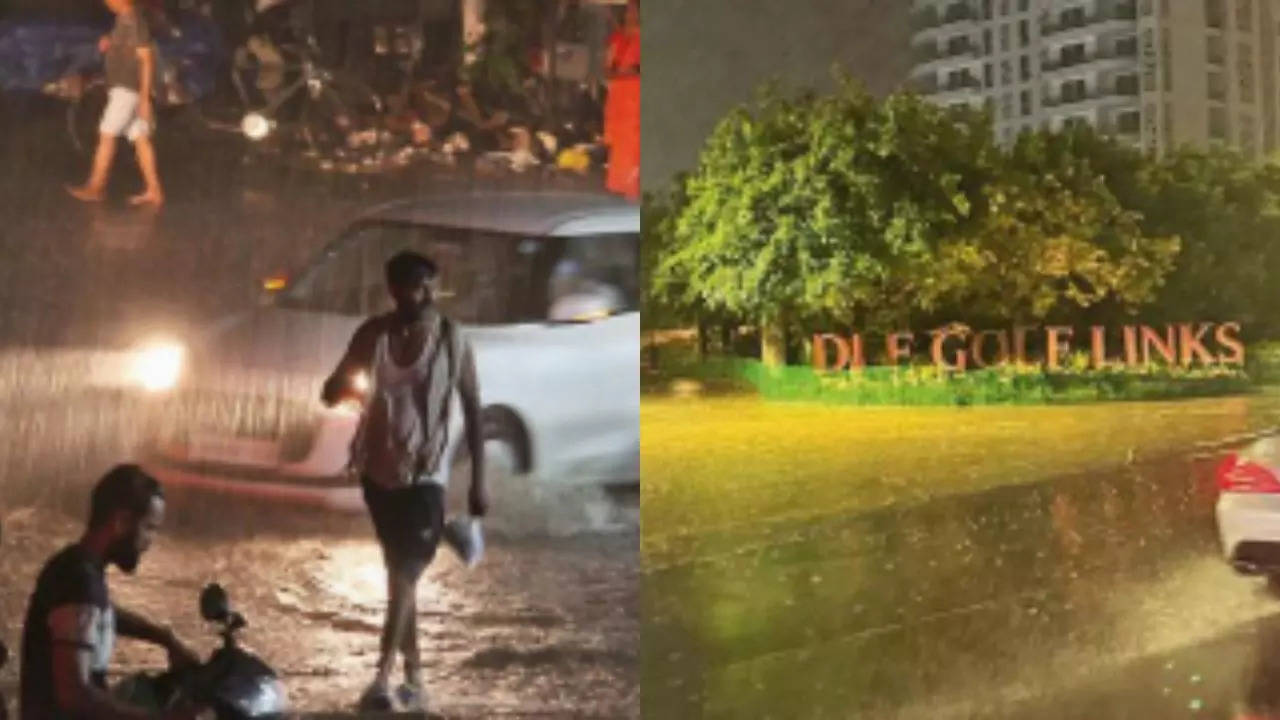 A Wadenesday: Intense spell of showers brings Gurgaon to its knees