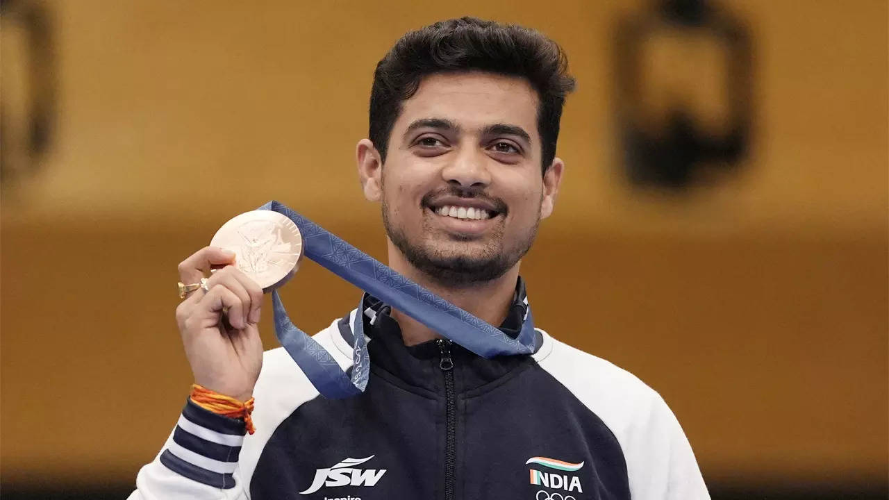 Shooter Swapnil wins bronze, India's 3rd medal of Paris Olympics