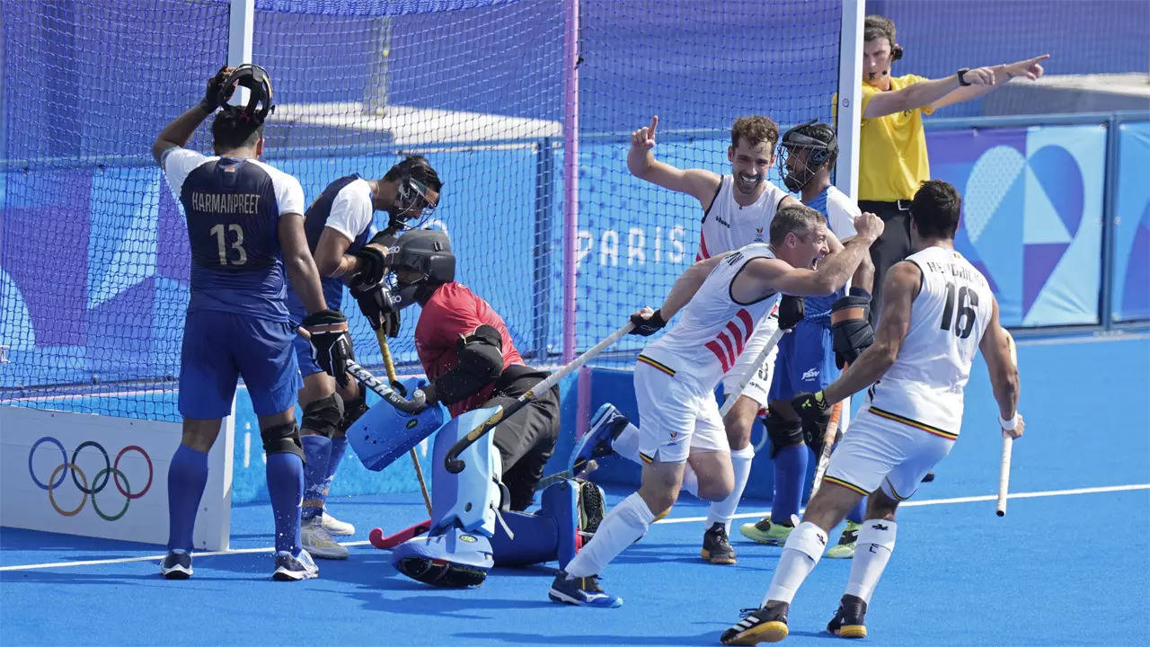 India face first defeat in hockey at Paris Olympics against Belgium