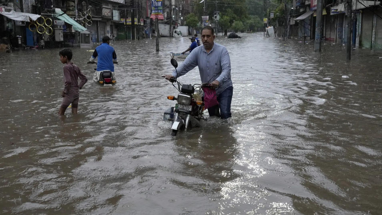 Pakistan's cultural capital sees record rainfall, flooding streets and affecting daily life