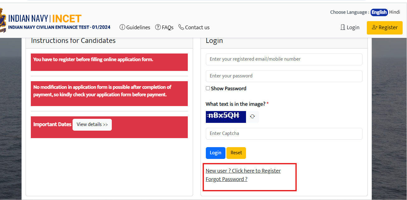 Indian Navy INCET 2024 Registration: Last Date to Apply Today, Direct Link to Register Here