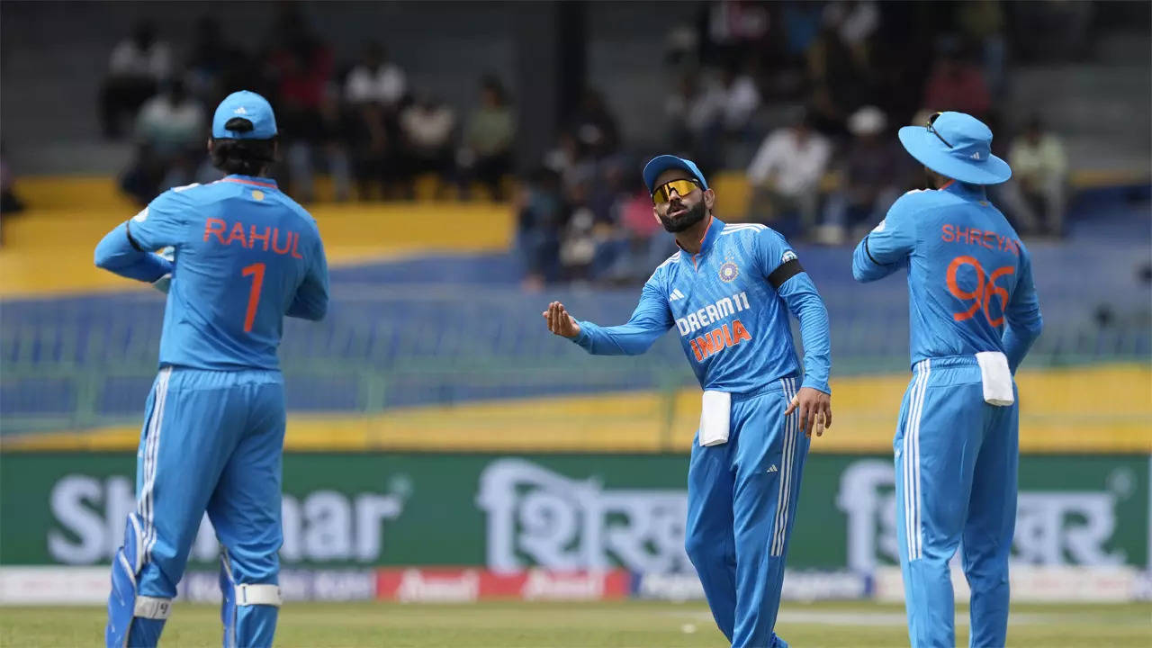 1st ODI: Indian players wear black armbands in memory of Gaekwad