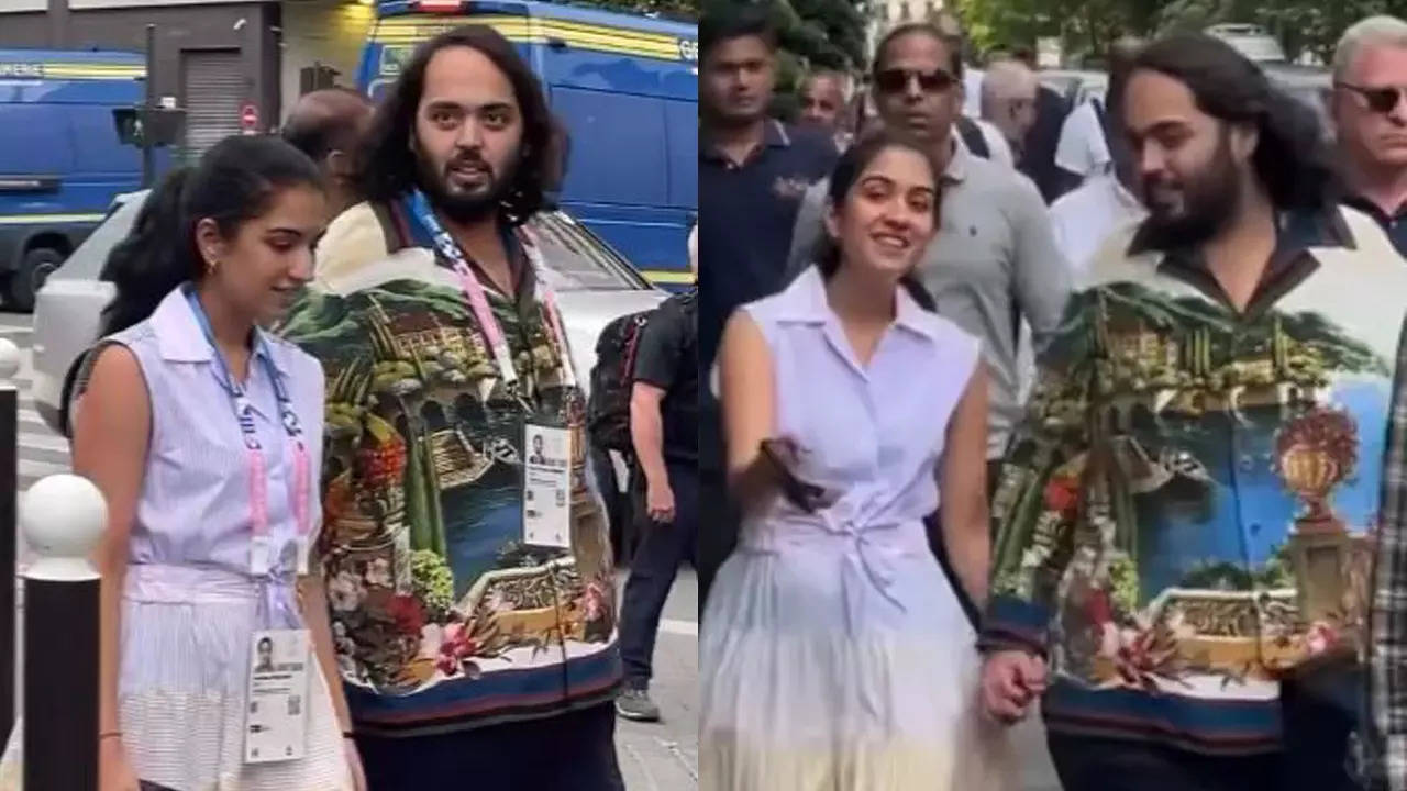 Newlyweds Anant Ambani and Radhika Merchant step out in style for a romantic lunch date in Paris | Hindi Movie News