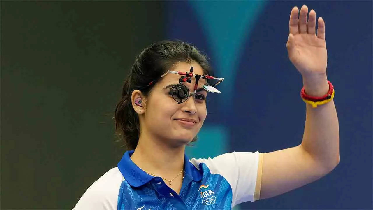 Manu Bhaker finishes fourth in 25m pistol final at Paris Olympics