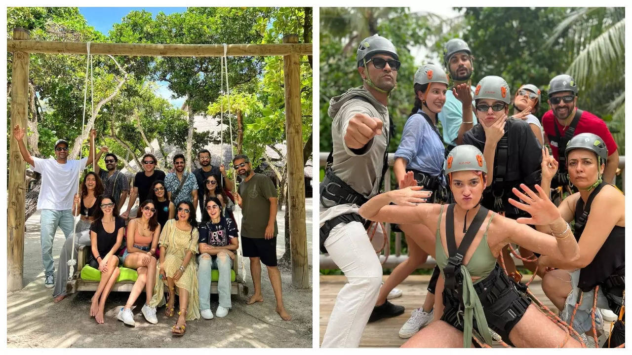 Throwback: When Sharvari vacationed in Maldives with Katrina Kaif, Sunny, and Vicky Kaushal | Hindi Movie News Filmymeet