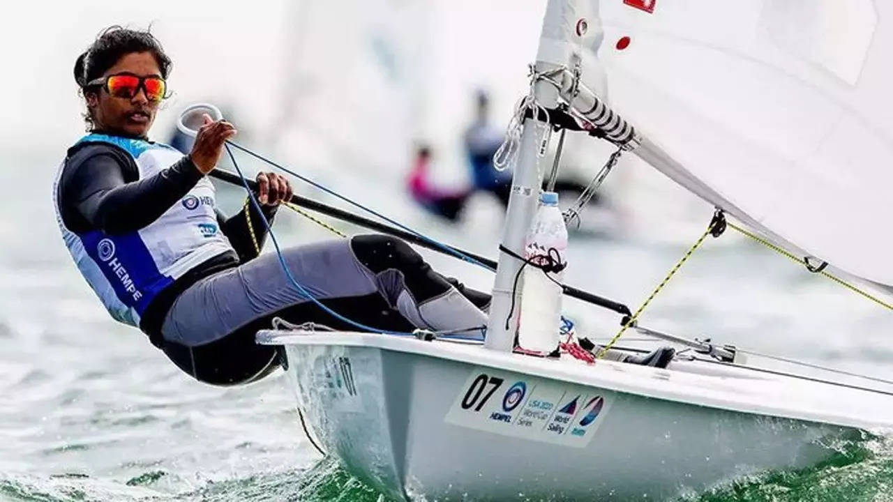 Nethra 24th in women's Dinghy sailing; Vishnu 23rd in men's event