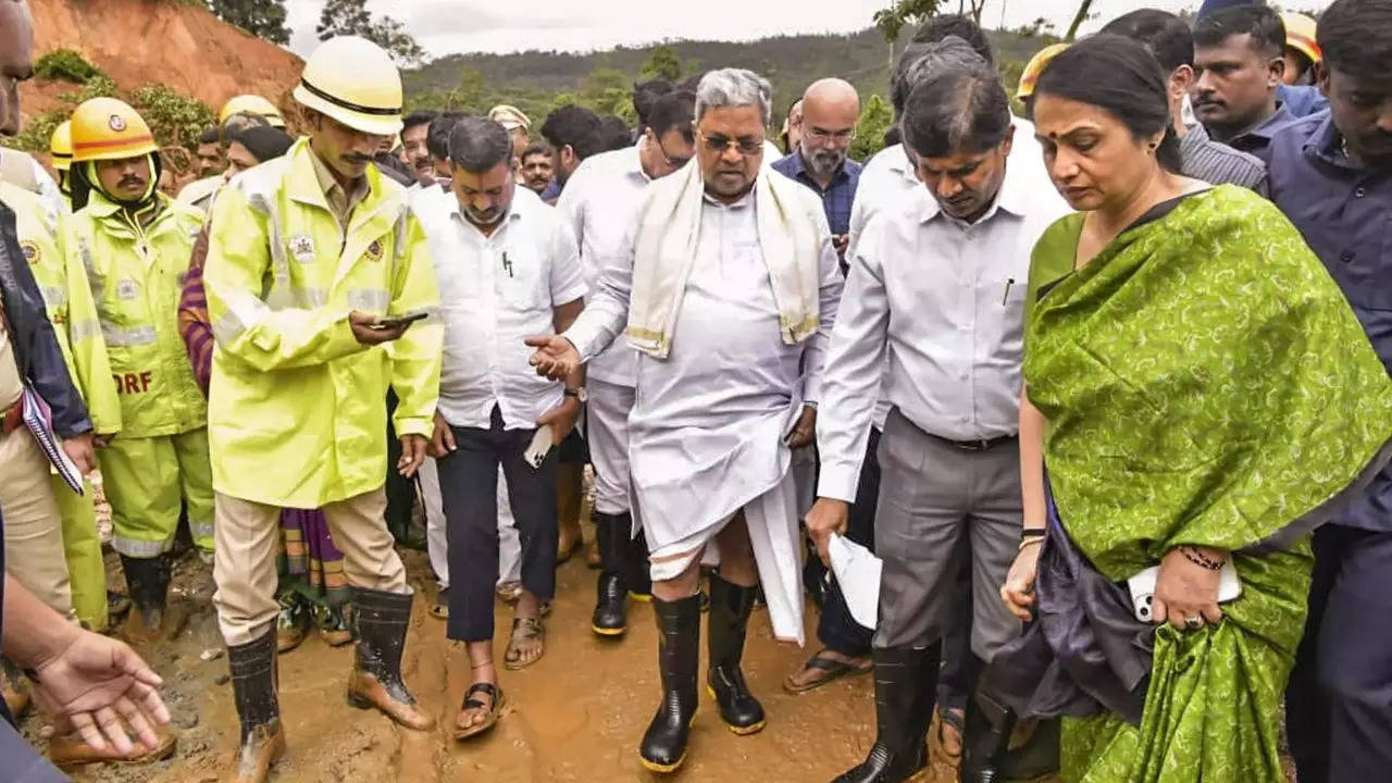 Karnataka CM Siddaramaiah blames unscientific roadwork for landslide