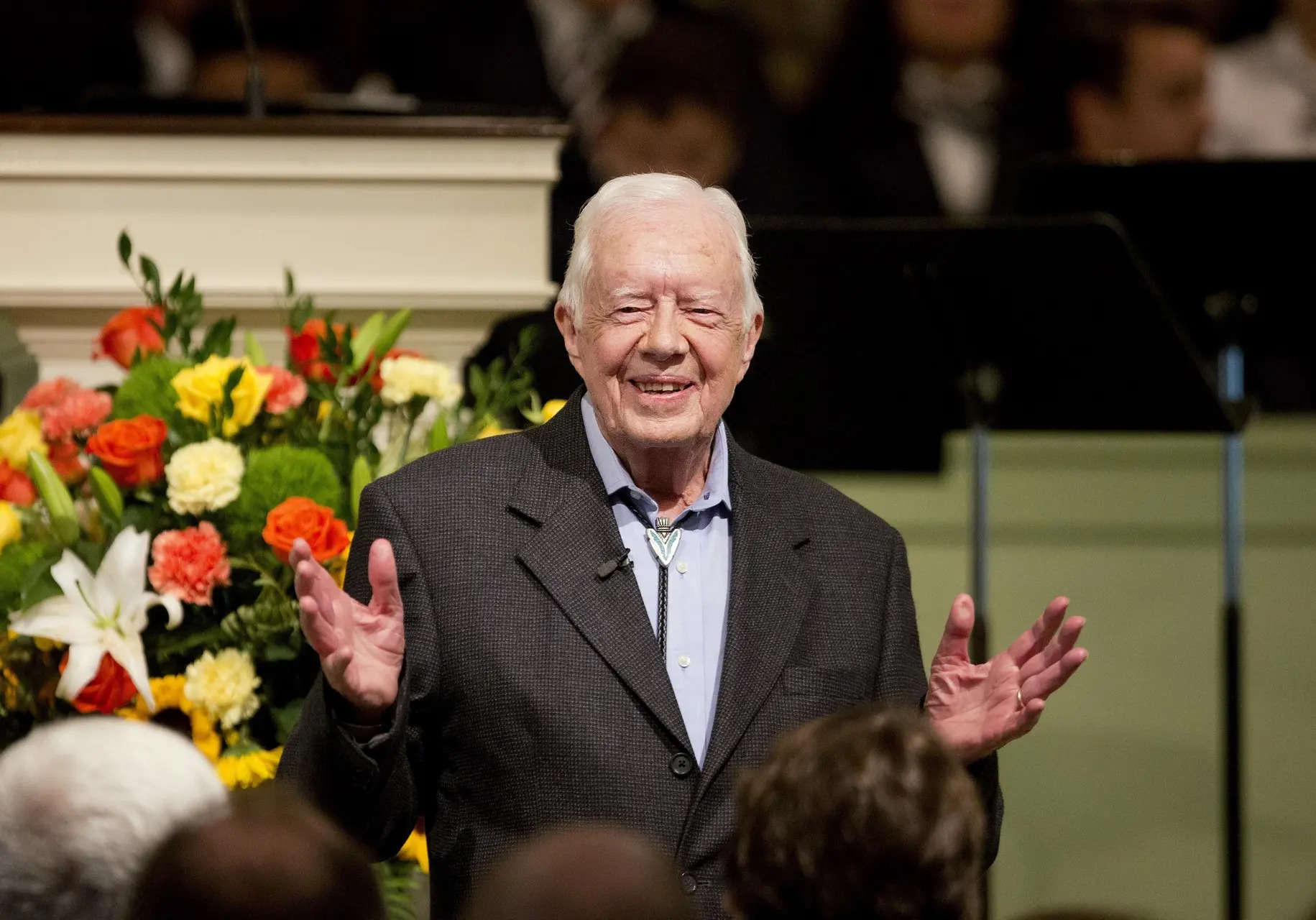 Jimmy Carter eyes 100th birthday with a purpose: Voting for Kamala Harris