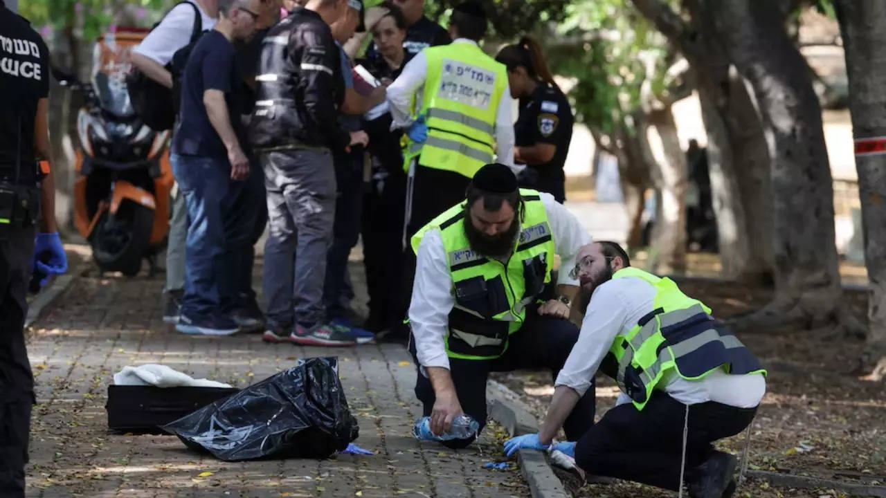 Two dead in Israel stabbing, assailant killed: medics